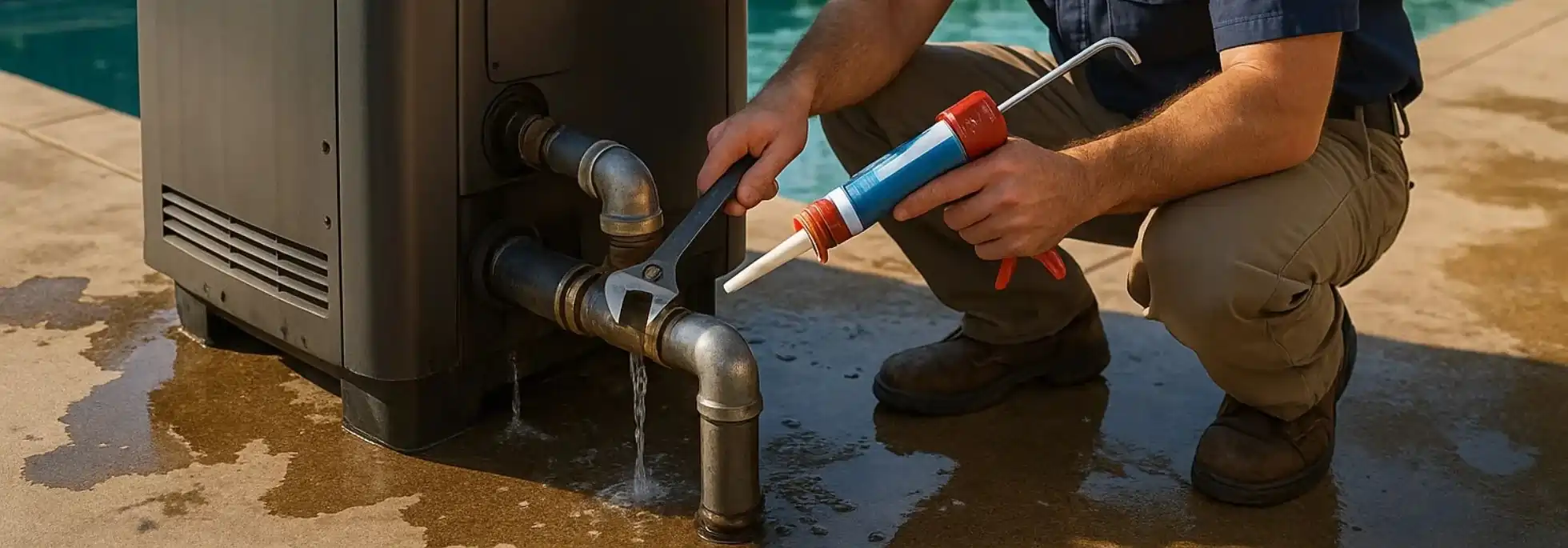  Pool Heater Leak Repair - HVAC Mount Brydges