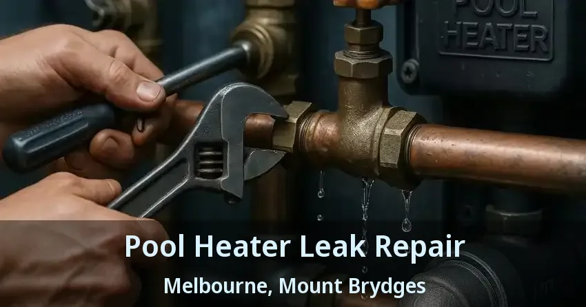 Pool Heater Leak Repair Melbourne, Mount Brydges - ON